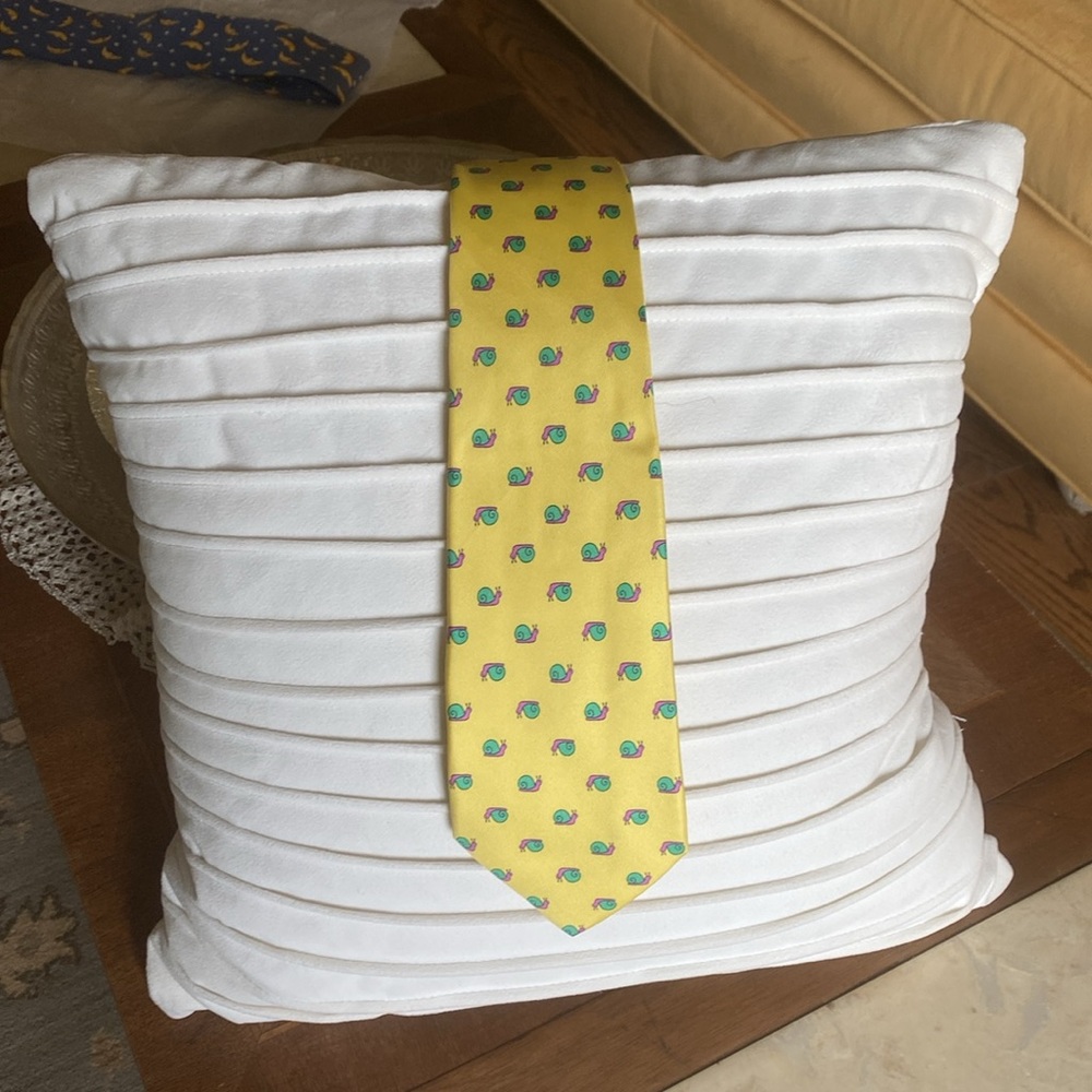 Hermes Vintage Tie with snails